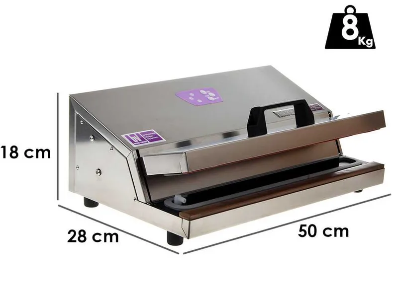 Besser Vacuum Fresh 43 - Machine sous vide en inox - Barre de soudure 43 cm