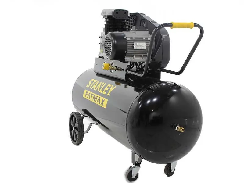 Stanley Fatmax B 480/10/200T - Compresseur d'air électrique triphasé à courroie - moteur 4 CV - 200 L