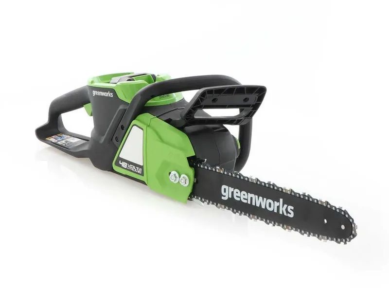 Greenworks GD48CS36 - Tronçonneuse à batterie - Guide de 36 cm