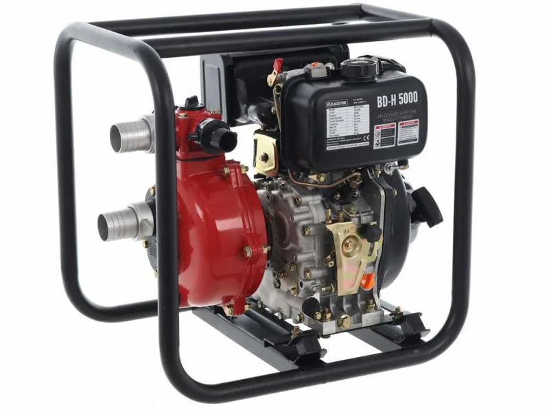 Pompe thermique Blackstone BD-H 5000 raccords 50 mm - 2 pouces - prévalence élevée - 6 Hp - Euro 5