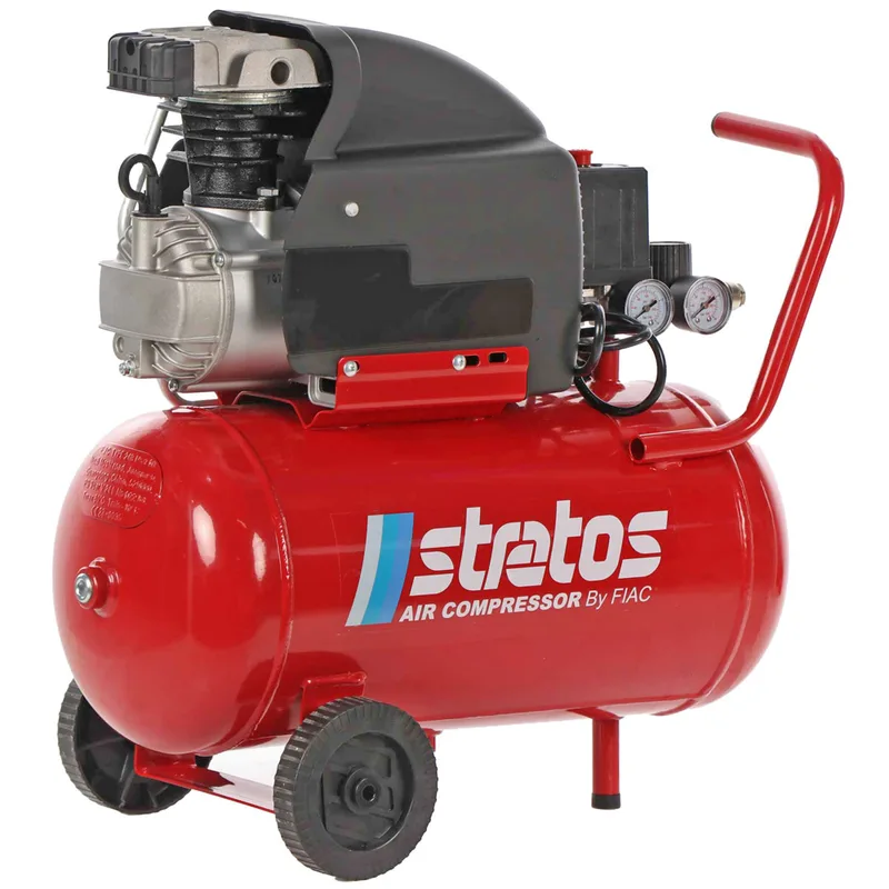 Fiac Stratos 24 - Compresseur d'air électrique monophasé - Moteur 2 CV - 24 L