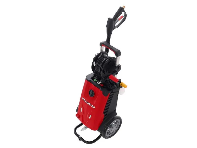 GeoTech Cyclone 180 - Nettoyeur haute pression avec lance professionnelle + Déboucheur - 180 bar - 480 l/h