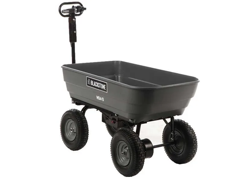 BlackStone WB4-D - Brouette électrique avec roues - 24V 12Ah