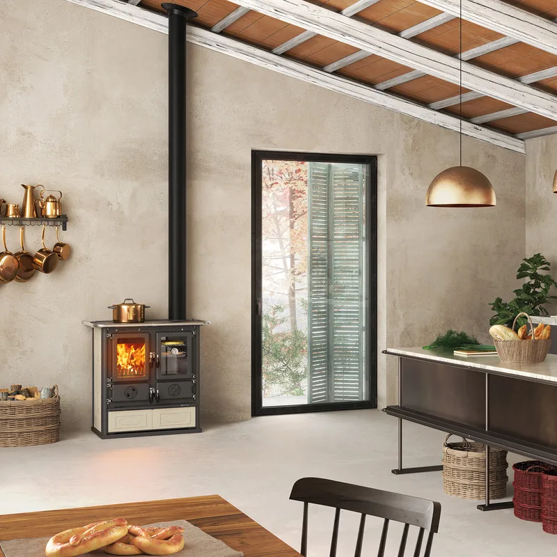 La Nordica Rosetta 16 cuisinière à bois Liberty Panna