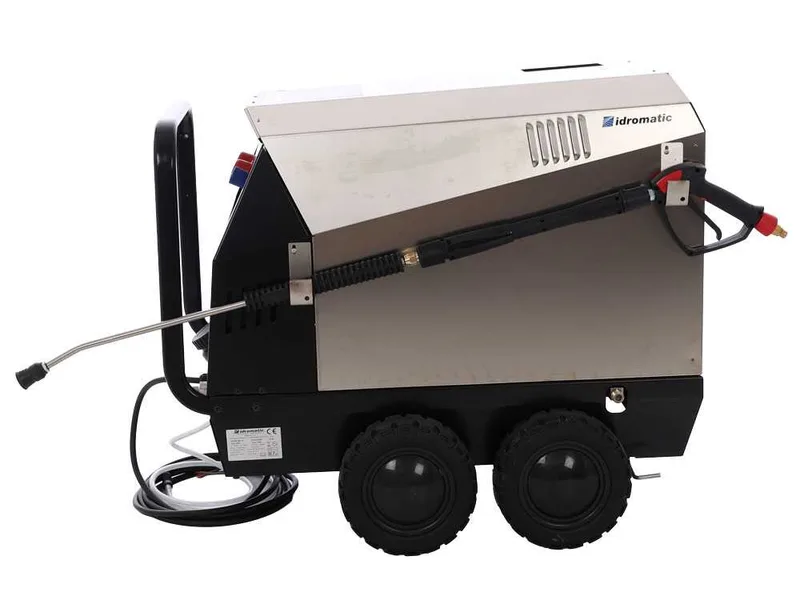 Idromatic Astra 200.15 - Nettoyeur haute pression à eau chaude professionnel triphasé - 200 bars - 900 l/h