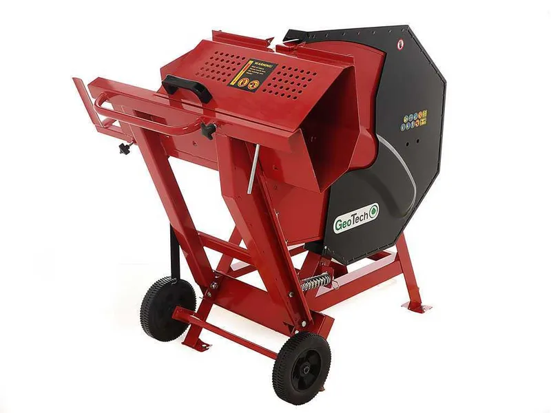 GeoTech SA 510 - Scie à bûches électrique - Scie circulaire à chevalet monophasée