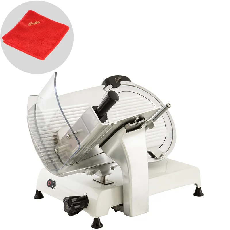Berkel Red Line 300 Blanche - Trancheuse avec lame en acier chromé de 300 mm