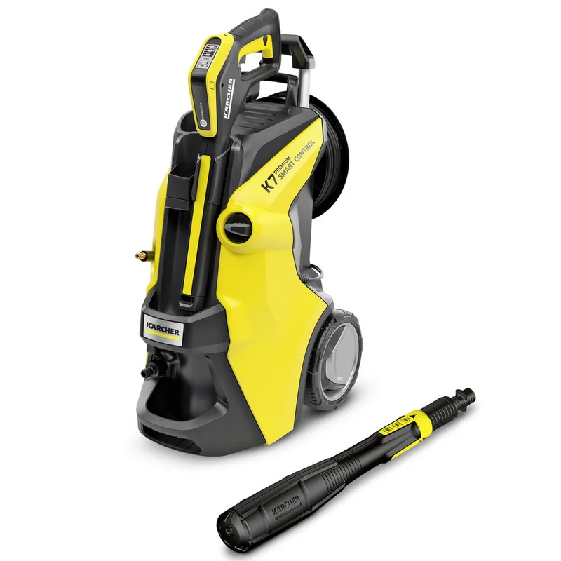 Karcher K7 Premium Smart Control Flex - Nettoyeur haute pression à eau froide - 180 bars max - 600 l/h - App Home & Garden