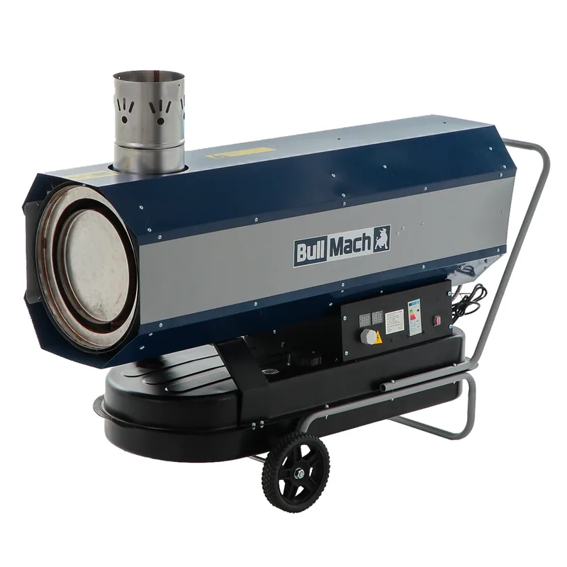 BullMach BM-IDH 80 - Générateur d'air chaud diesel 80 kW - à combustion indirecte