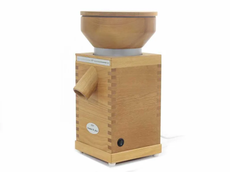 Komo Fidibus XL Plus - Moulin à farine en hêtre massif - 600W