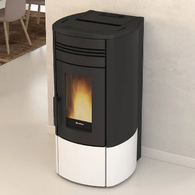 Extraflame noris PLUS - Blanc poêle à granulés evolution line