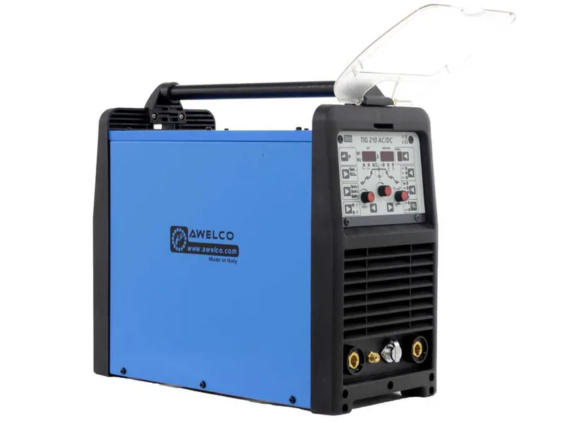 Poste à souder inverter Awelco tig 210 ac/dc - 210A max - monophasé - courant ac/dc - kit