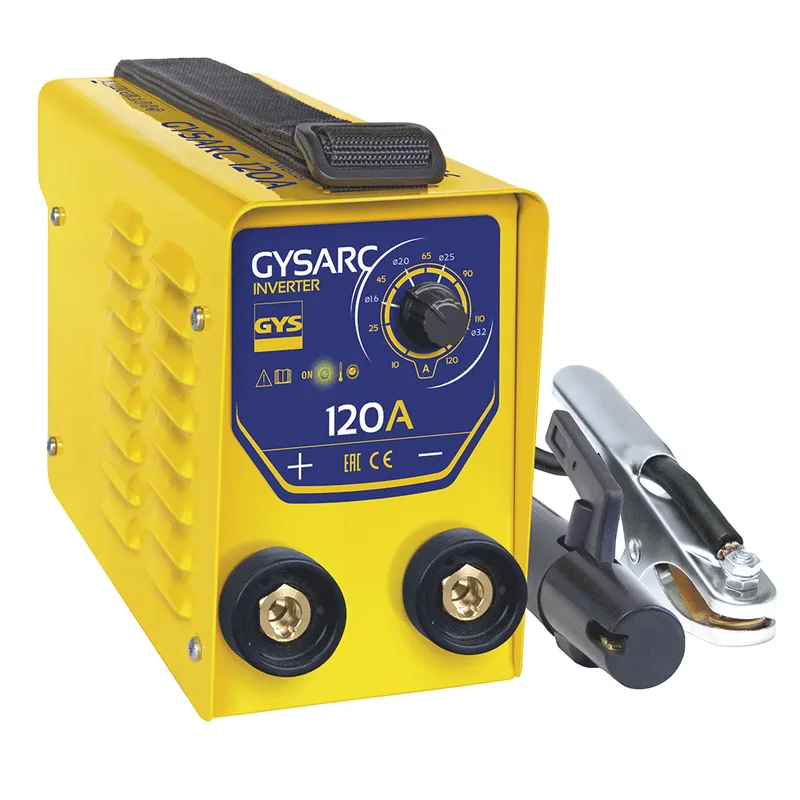 GYS GYSARC 120 - Poste à souder à Inverter (MMA) - à courant continu (DC)