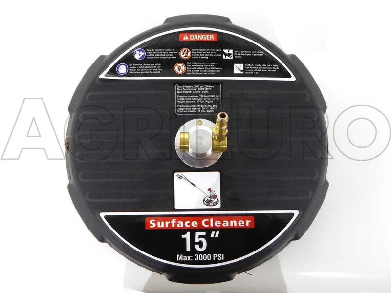 Accessoire brosse pour sols semi-professionnelles SFC15-L 15"