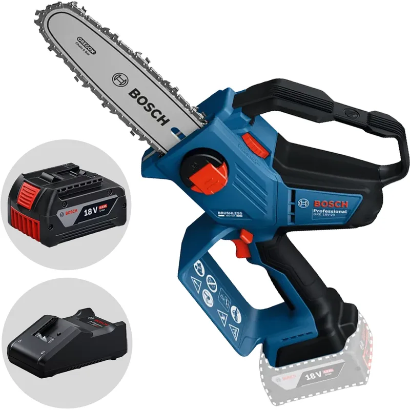 Bosch Professional GKE 18V‑20 - Élagueuse manuelle à batterie - 18 V 5 Ah