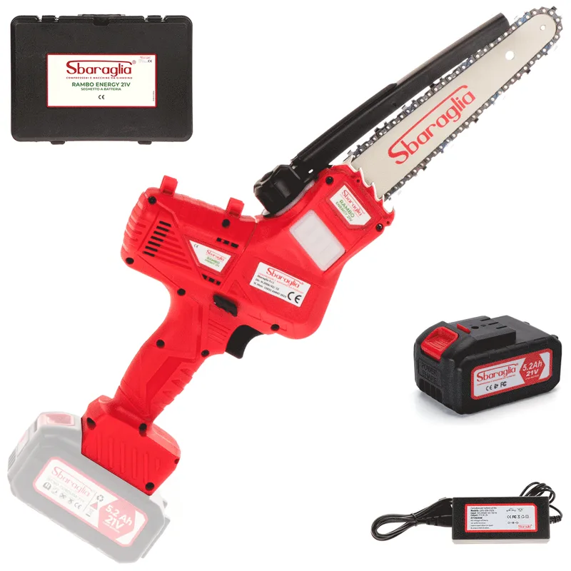 Sbaraglia Rambo Energy 21V - Élagueuse manuelle à batterie - 21V / 5.2Ah