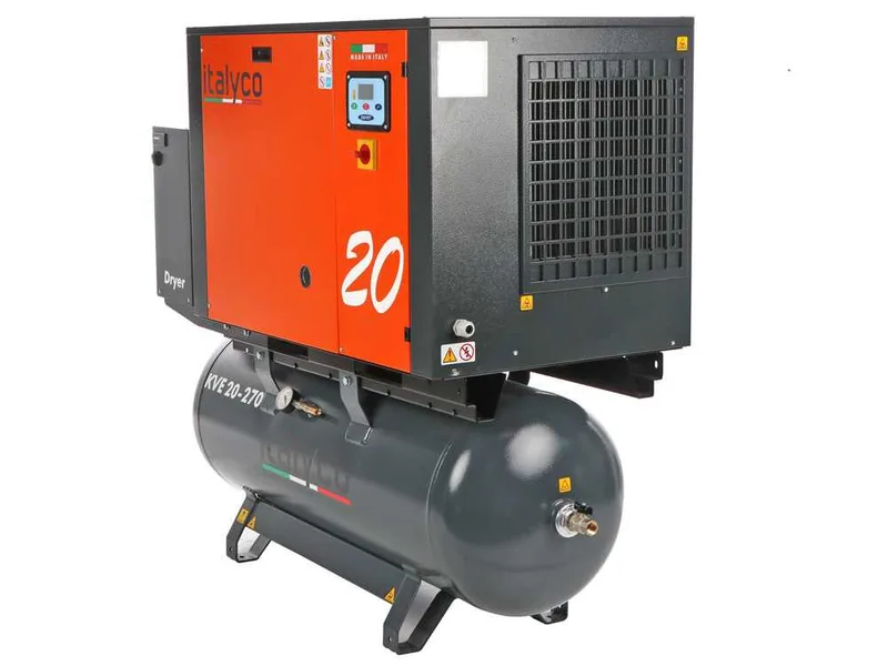 Italyco KVE 20/270 Premium - Compresseur rotatif à vis - Pression max 10 bar