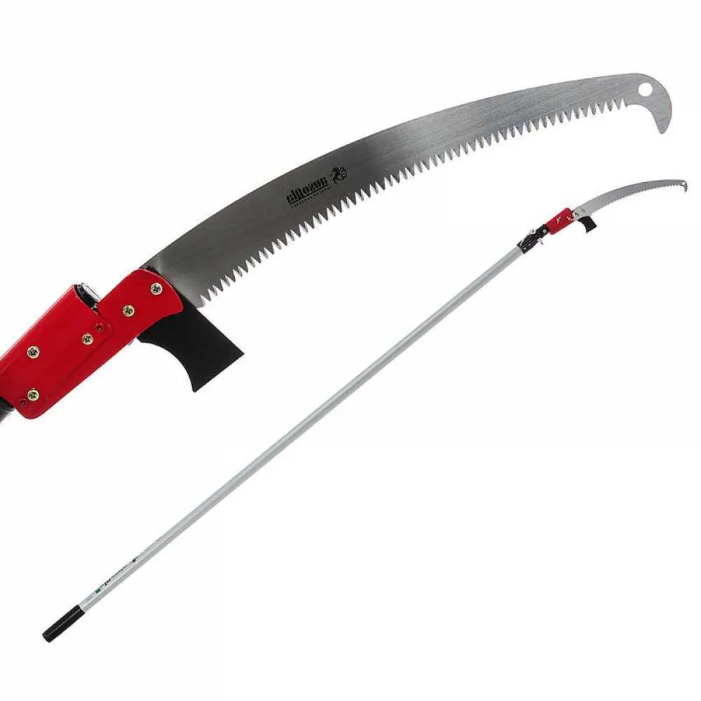 Scie de jardin Ausonia sur perche télescopique en aluminium de 3 mètres - lame de 35 cm