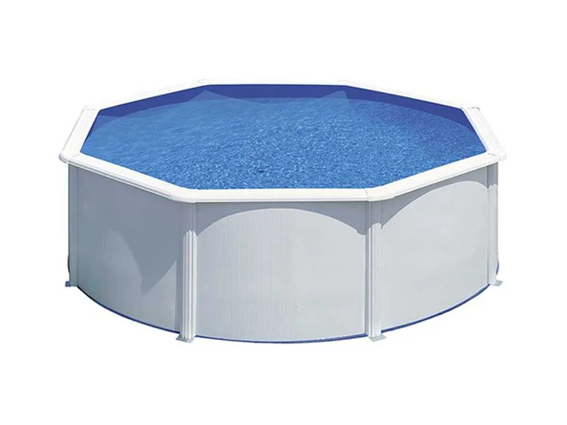 Gre Fidji Ronde Ø350 x 120 cm - Piscine hors-sol en acier