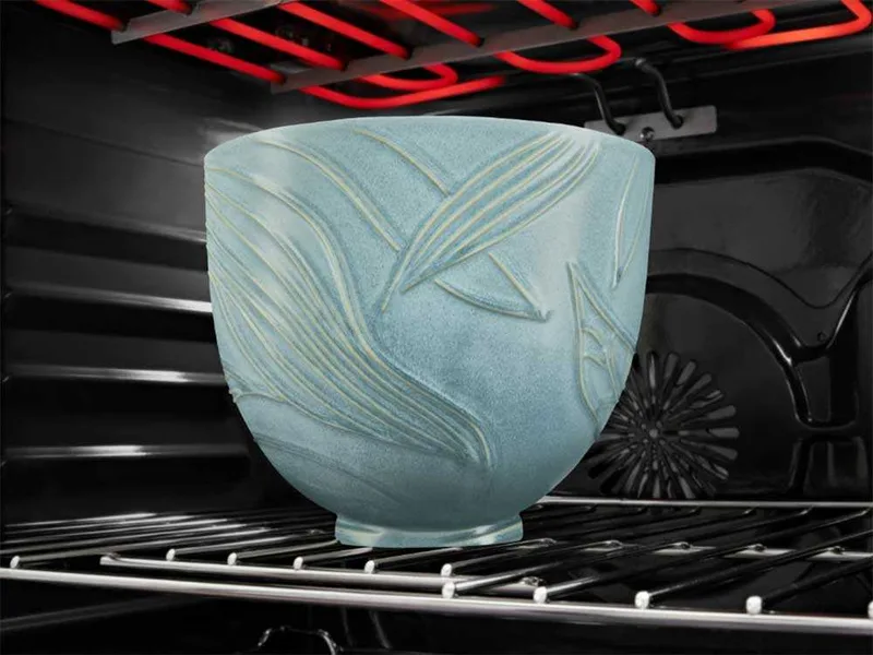 KitchenAid Spring Leaves - Bol en céramique 4,7 L