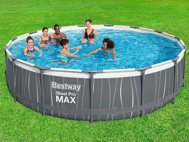 Bestway Steel Pro max 561GD - Ø457x107 cm - Piscine ronde