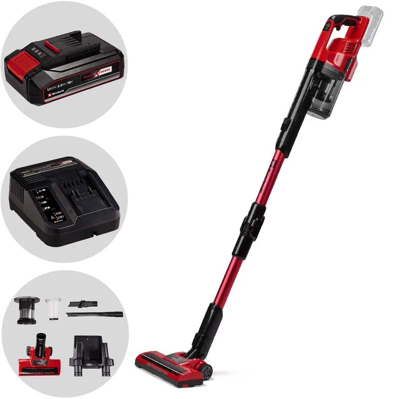 Einhell TE-SV 18 Li-FLX - Aspirateur balai sans fil - 18 V 2.5 Ah