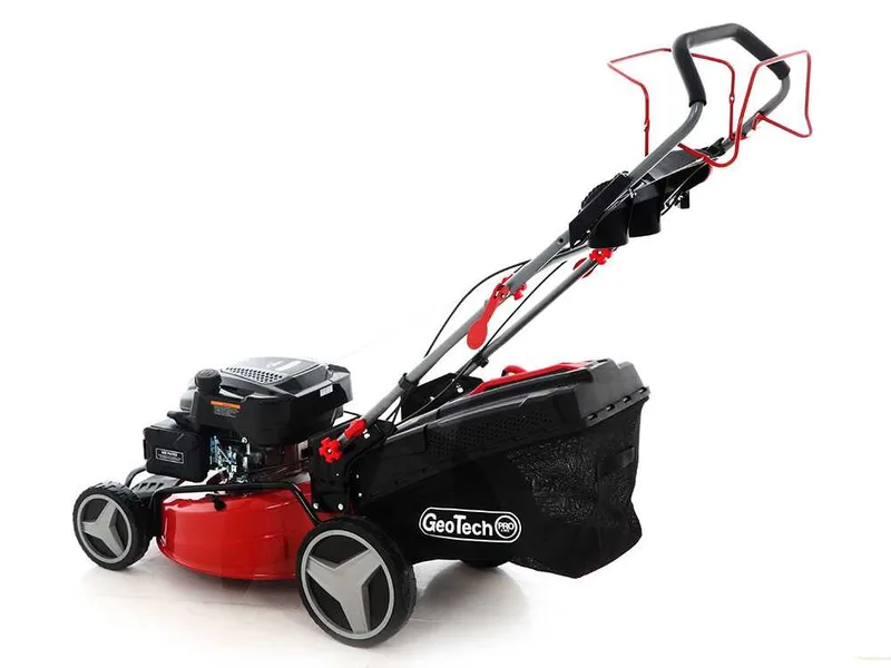 Geotech Pro S51-200 BMSGW - Tondeuse à gazon thermique tractée - 196 cc - Lame de 5 1cm