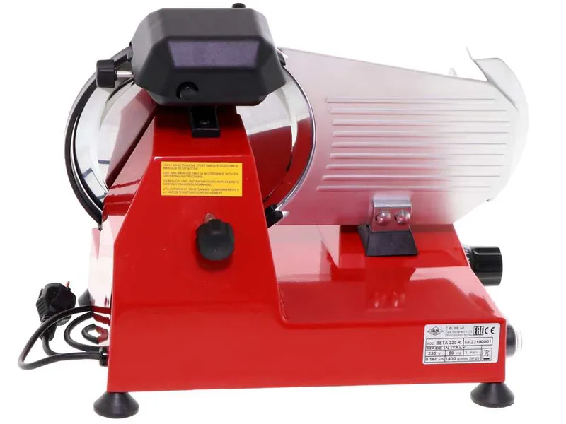 Celme BETA 220 Rouge - Trancheuse avec lame en acier 220 mm