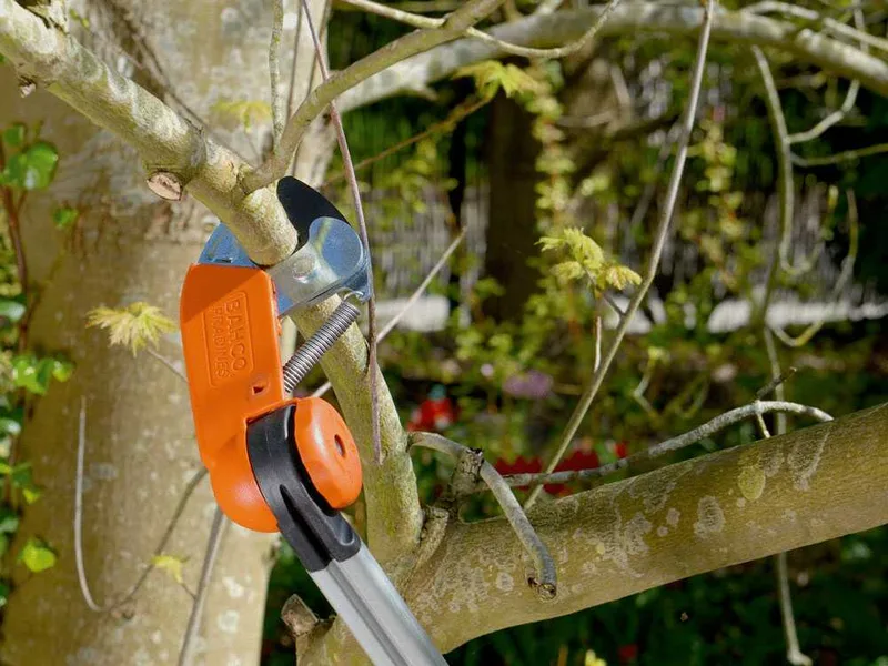 Bahco ATP 230-410 - Échenilloir d'élagage professionnel - perche télescopique de 230-410 cm - Ø 32 mm - échenilloir