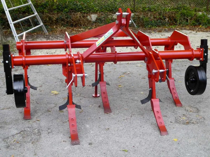 Décompacteur agricole série lourde 200 - 5 dents - Roues en acier