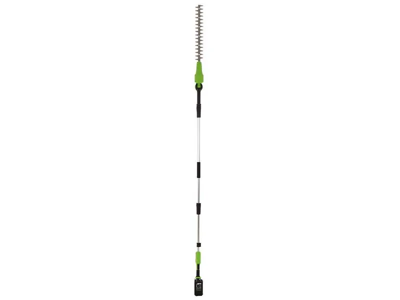 Greenworks G48PHTII - Taille-haie sans fil sur perche de rallonge