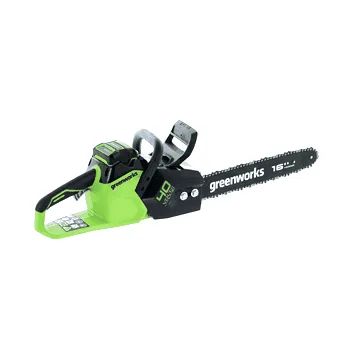 Greenworks GD40CS18 - Tronçonneuse à batterie 40 V - Guide de 40 cm