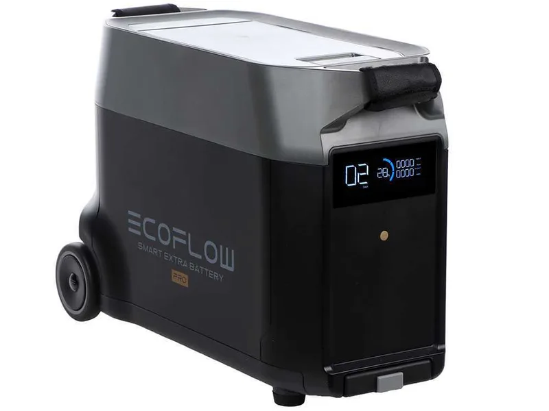 EcoFlow Delta PRO - 3600 Wh - Batterie supplémentaire intelligente