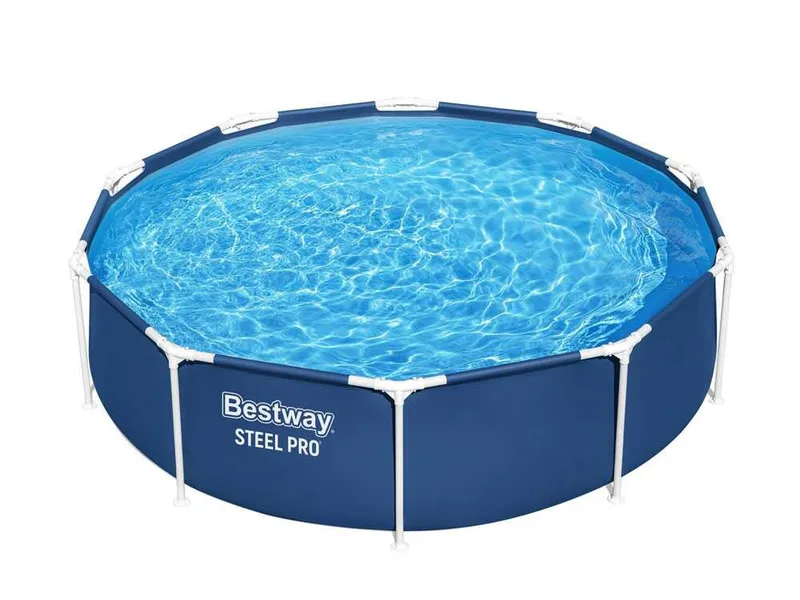 Bestway Steel Pro 56679 - Ø305x76 cm - Piscine ronde + pompe de filtration 16 W