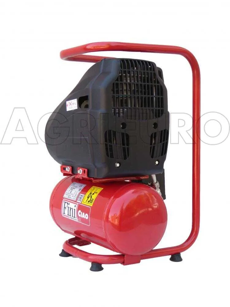 Fini Ciao 6 -Compresseur d'air électrique portatif monophasé, oil-less - Moteur 1.5 CV - 6 L