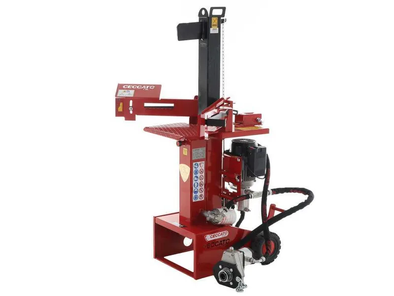 Ceccato bull SPLET10 kombi - Fendeuse à bois hybride - Verticale - Électrique et à tracteur
