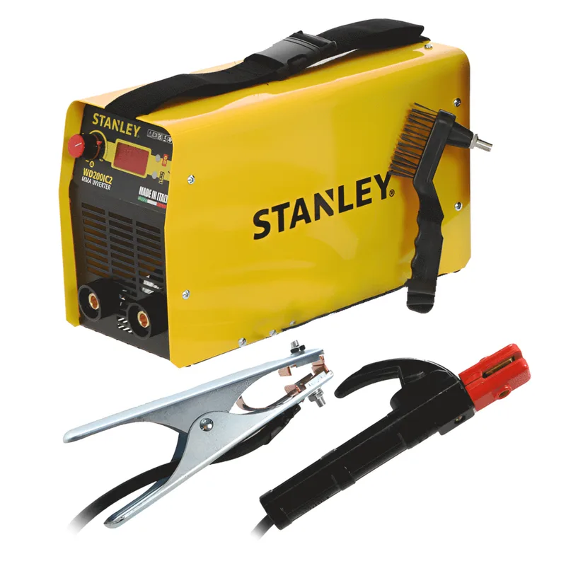 Poste à souder à inverter à électrode MMA Stanley WD200IC2 - avec Kit MMA - Cycle @200A