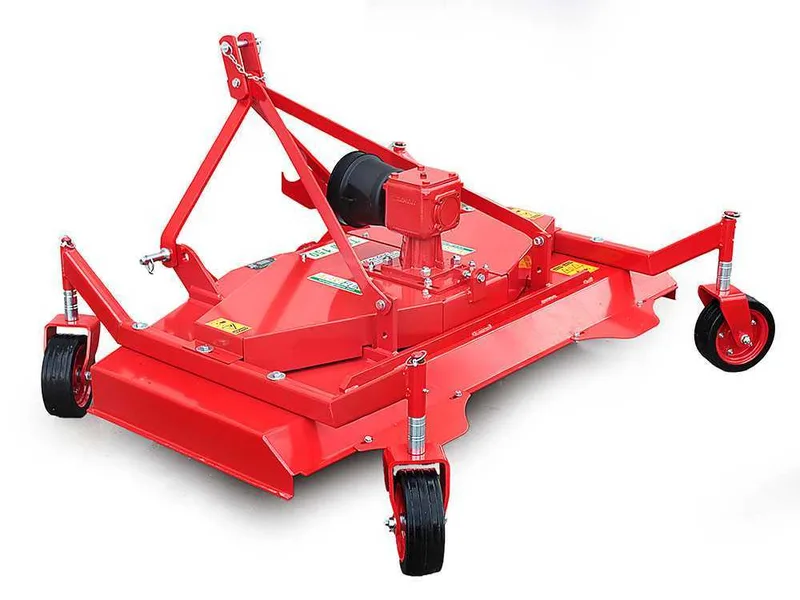 Premium Line TMM 150 - Plateau de coupe pour tracteur – 3 rotors à 1 lame - Prise de force anti-horaire (Rotation vers la gauche)