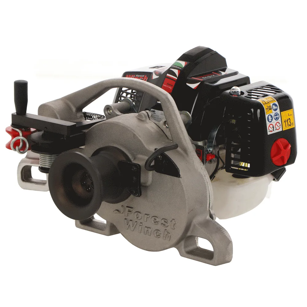 Docma VF80 BOLT - Treuil forestier moteur Solo HP50E-A - Équipement complet