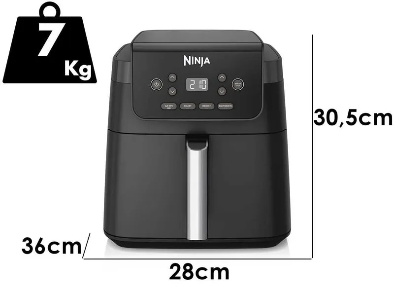 Ninja AF170EU - Friteuse à air chaud 6,2 L