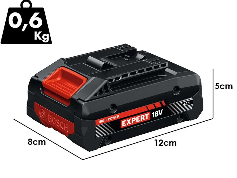 Kit de démarrage Bosch pour gamme Blue Professional - 2 batteries 18 V/4 Ah + chargeur