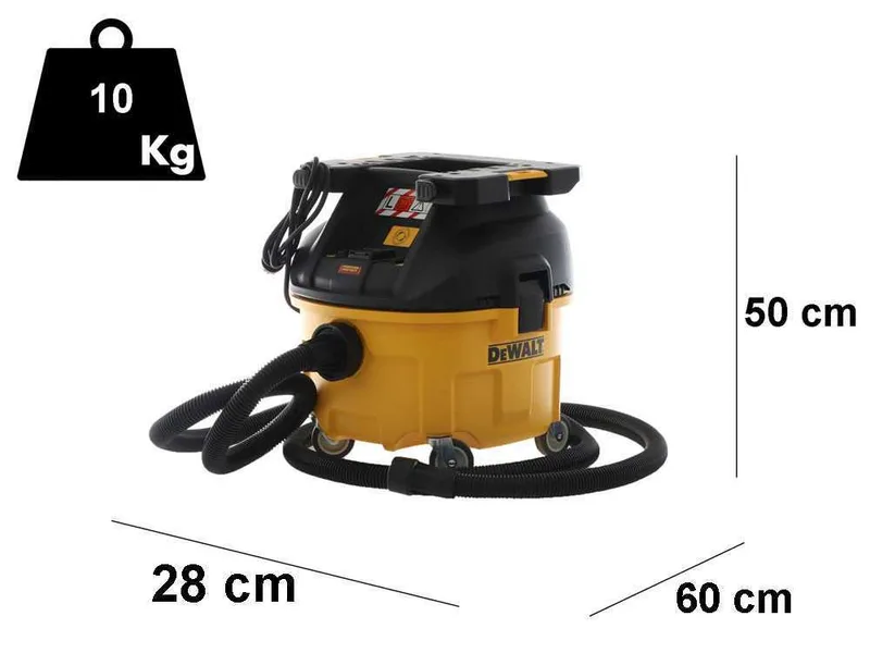 DeWalt DWV901LT-QS - Aspirateur eau et poussière de chantier