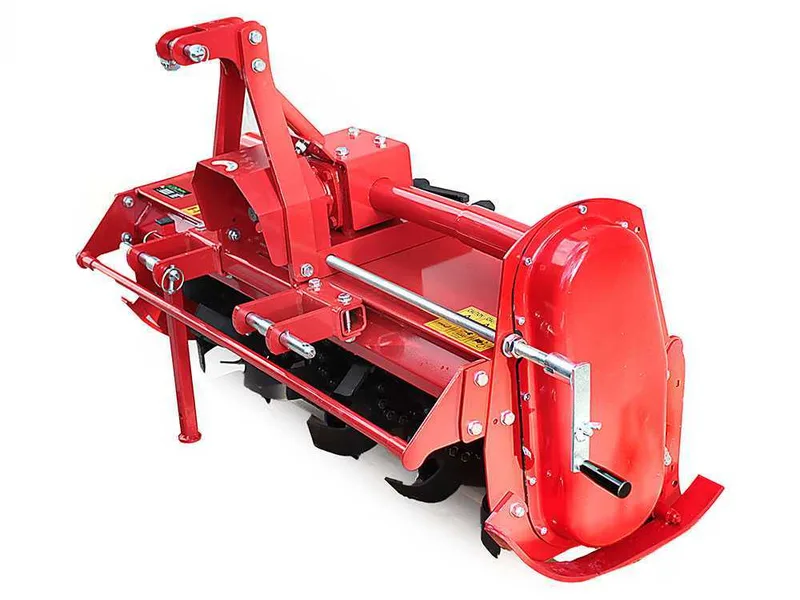 Fraise rotative pour tracteur série moyenne-légère AgriEuro modèle RS 105 avec kit déplacement manuel - Prise de force anti-horaire (Rotation vers la gauche)