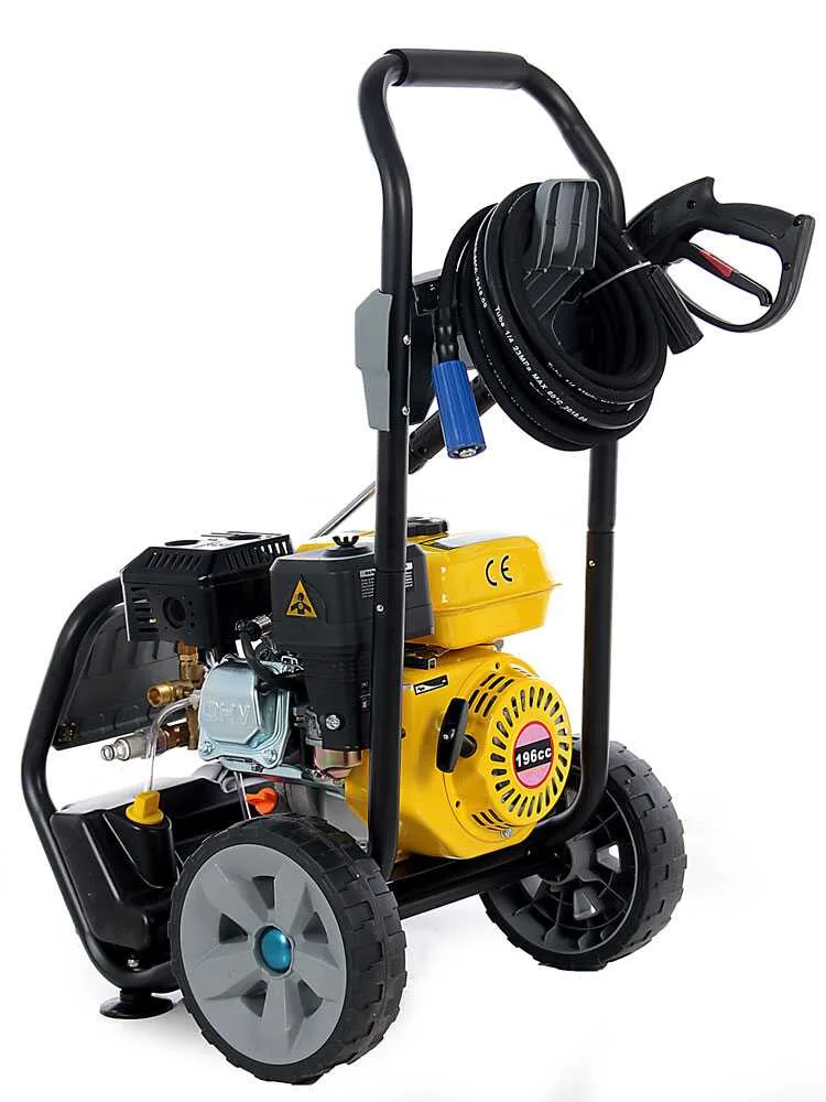 Nettoyeur haute pression thermique Lavor Lander 3000 avec moteur 196 cm3 à essence - 210 bar