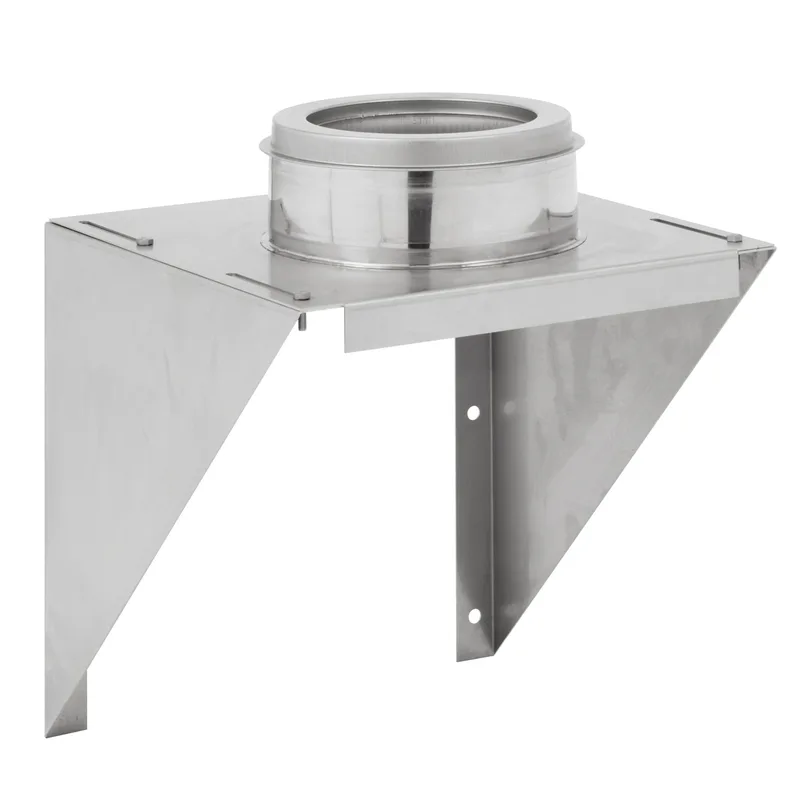 Opsinox plaque de console pour cheminée en acier inoxydable KOS pour MSDC-D Ø 131 - 180 mm