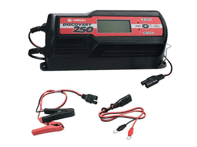 Helvi Discovery 250 - Chargeur de batterie et mainteneur de charge automatique - 12/24V
