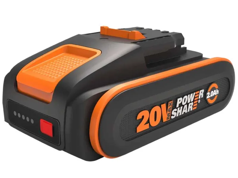 Batterie au lithium Powershare WA3639 20 V 2 Ah avec indicateur - Worx