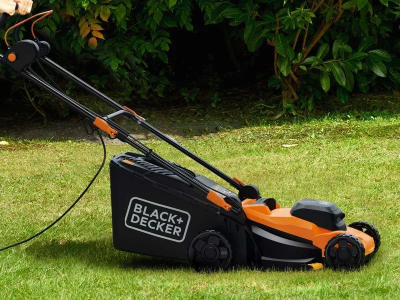 Black & Decker BEMWP340-QS - Tondeuse à gazon électrique - 1400 W - Coupe 34 cm