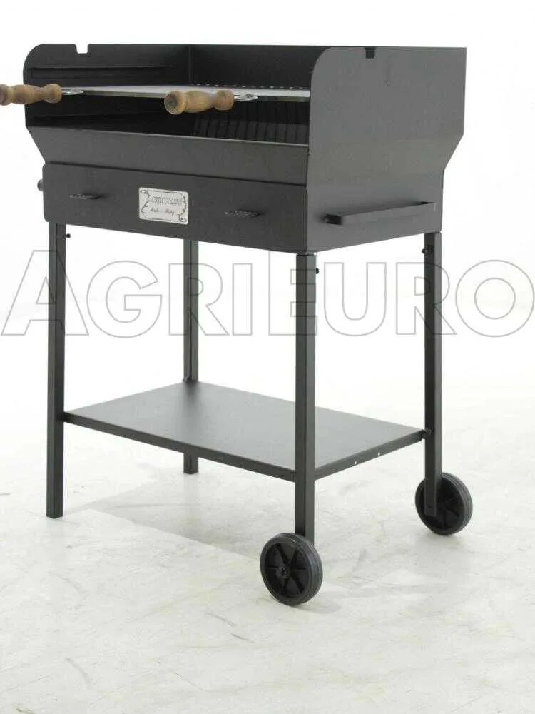 Cruccolini Massa - Barbecue à bois et charbon en fer artisanal