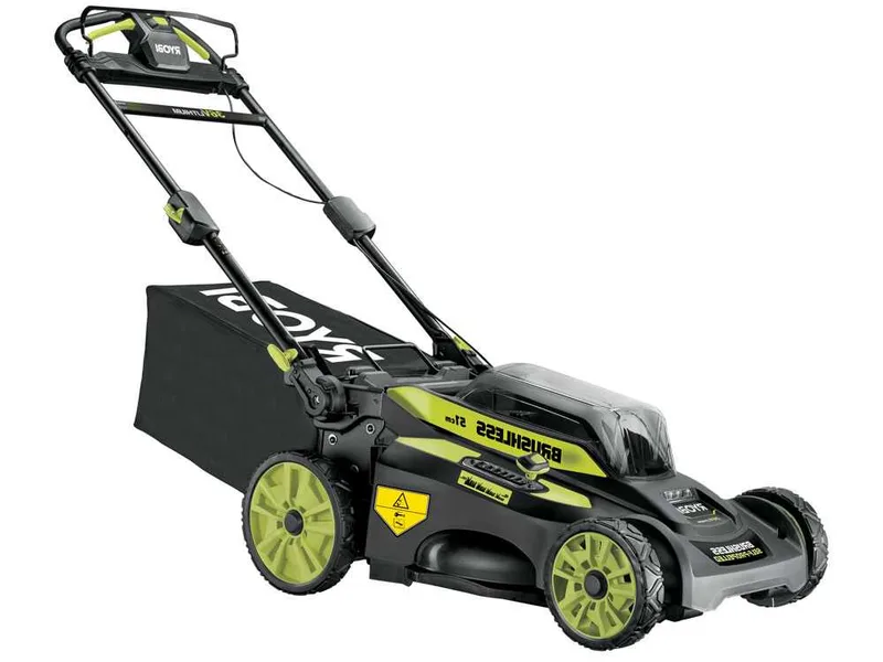 Ryobi RY36LMX51A-160 - Tondeuse à gazon tractée à batterie - MAX POWER 36V/6Ah - Coupe 51 cm
